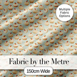 Hand Drawn Cream Puff Sketch Style Minimal Beige Seamless Pattern  Digital Print Material by the Metre UK Sewing Quilting Textile