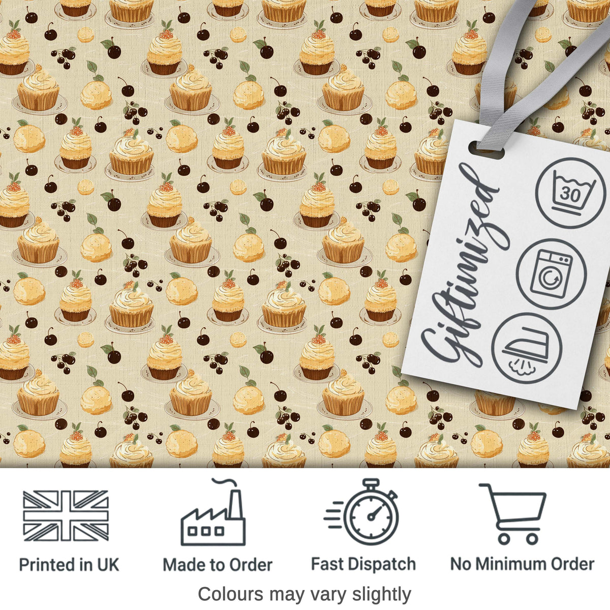 Realistic Butter Croissant Bakery Style Repeating Seamless Pattern  Digital Print Material by the Metre UK Sewing Quilting Textile