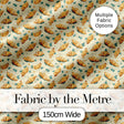 Seamless Croissant Pastry Mint Green Background Bakery Food Lovely  Digital Print Material by the Metre UK Sewing Quilting Textile