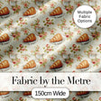 Realistic Croissant Pastry White Background Food Photography Style  Digital Print Material by the Metre UK Sewing Quilting Textile