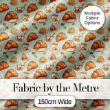 Watercolor Crystal Gemstone Soft Beige Background Mineral Lovely  Digital Print Material by the Metre UK Sewing Quilting Textile