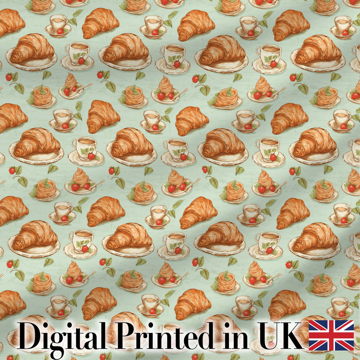 Watercolor Crystal Gemstone Soft Beige Background Mineral Lovely  Digital Print Material by the Metre UK Sewing Quilting Textile