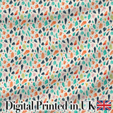 Bright Multicolor Crystal Cluster Seamless Pattern Dark Background  Digital Print Material by the Metre UK Sewing Quilting Textile
