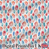 Multicolor Pastel Crystal Seamless Pattern Soft Background Abstract  Digital Print Material by the Metre UK Sewing Quilting Textile