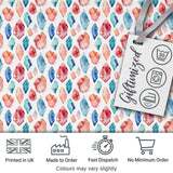Multicolor Pastel Crystal Seamless Pattern Soft Background Abstract  Digital Print Material by the Metre UK Sewing Quilting Textile