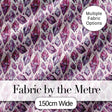 Vibrant Abstract Crystal Brushstroke Seamless Pattern Lovely  Digital Print Material by the Metre UK Sewing Quilting Textile