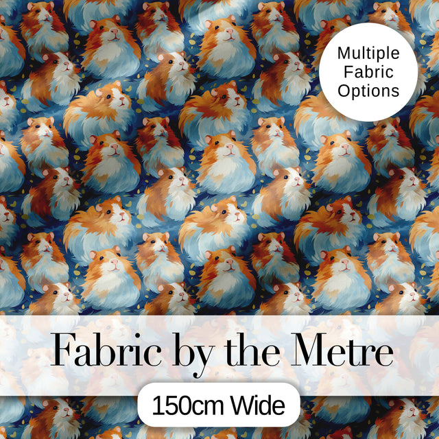 Minimal Bunny Snow Field Seamless Pattern Cute Unique Gift Lovely  Digital Print Material by the Metre UK Sewing Quilting Textile