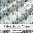 Vintage Style Bunny Rose Garden Seamless Pattern Cute Unique Gift  Digital Print Material by the Metre UK Sewing Quilting Textile
