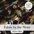 Grey Neutral Camouflage Contemporary Seamless Pattern Lovely  Digital Print Material by the Metre UK Sewing Quilting Textile