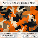 Classic Green Army Camouflage Seamless Pattern Beautiful Coffee Cup  Digital Print Material by the Metre UK Sewing Quilting Textile