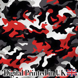 Multi Tone Woodland Camouflage Seamless Pattern Perfect Gift for Her  Digital Print Material by the Metre UK Sewing Quilting Textile