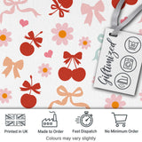 Cute Baby Reindeer Holly Christmas Seamless Pattern Cute Unique Gift  Digital Print Material by the Metre UK Sewing Quilting Textile
