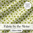 Minimal Kiwi Slice and Seed Scatter Seamless Pattern on Soft Beige Background Digital Print Fabric by the Metre UK Sewing Quilting Textile