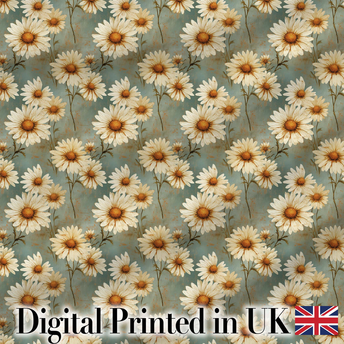 Pastel Fern Leaves in Soft Multicolour Botanical Pattern Digital Print Fabric by the Metre UK Sewing Quilting Textile
