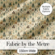 Tribal Geometric Pattern with Arrows Circles and Symbols in Soft Earthy Colours Digital Print Fabric by the Metre UK Sewing Quilting Textile