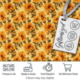Chrysanthemum Floral  on Light Neutral Background with Fine Details Digital Print Fabric by the Metre UK Sewing Quilting Textile