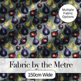 Colorful Onion Variety Seamless Pattern Rustic Farm Produce Design Digital Print Fabric by the Metre UK Sewing Quilting Textile