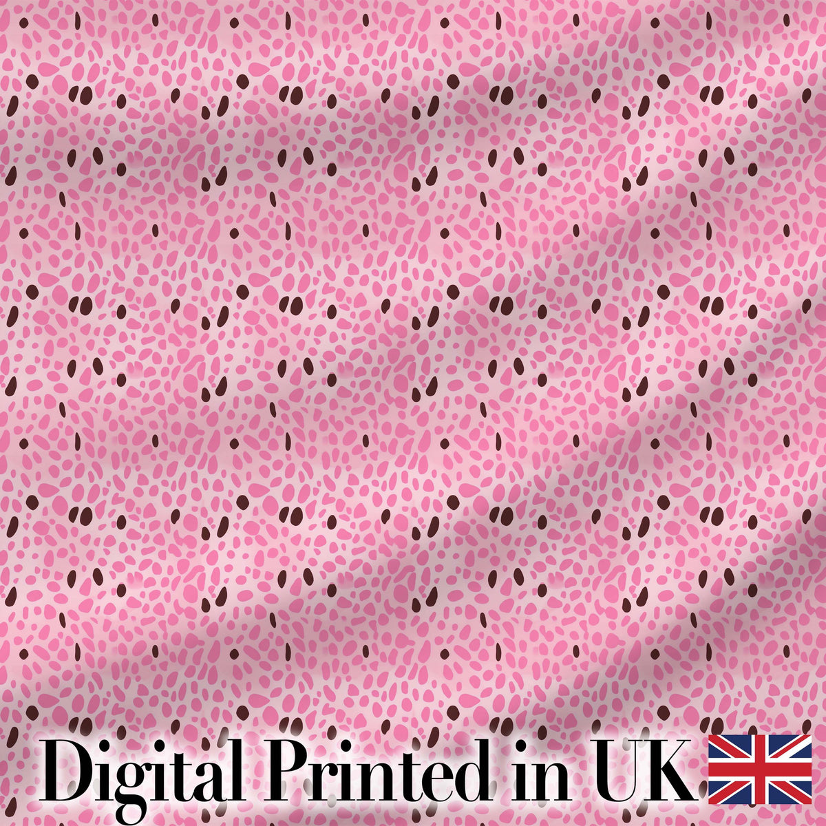 Pink Sprinkle Dot Seamless Pattern Minimal Confetti Style Design Digital Print Fabric by the Metre UK Sewing Quilting Textile