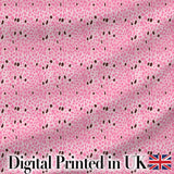 Pink Sprinkle Dot Seamless Pattern Minimal Confetti Style Design Digital Print Fabric by the Metre UK Sewing Quilting Textile