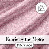 Pastel Pink Watercolour Animal Print Soft Blended Seamless Pattern Digital Print Fabric by the Metre UK Sewing Quilting Textile