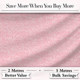 Pastel Pink Watercolour Animal Print Soft Blended Seamless Pattern Digital Print Fabric by the Metre UK Sewing Quilting Textile