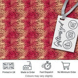 Bold Pink Black Speckled Abstract Animal Texture Seamless Pattern Digital Print Fabric by the Metre UK Sewing Quilting Textile