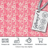 Soft Pink Watercolour Blotch Abstract Organic Seamless Pattern Digital Print Fabric by the Metre UK Sewing Quilting Textile