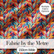 Vibrant Abstract Fluid Paint Pattern Colorful Artistic Seamless Design Digital Print Fabric by the Metre UK Sewing Quilting Textile