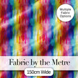 Soft Watercolor Vertical Brush Stroke Texture Seamless Pattern Digital Print Fabric by the Metre UK Sewing Quilting Textile
