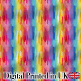 Soft Watercolor Vertical Brush Stroke Texture Seamless Pattern Digital Print Fabric by the Metre UK Sewing Quilting Textile