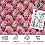 Classic Pink Floral Arrangement Elegant Repeat Seamless Pattern Digital Print Fabric by the Metre UK Sewing Quilting Textile