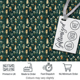 Vintage Children Floral Meadow Seamless Pattern Classic Storybook Style Digital Print Fabric by the Metre UK Sewing Quilting Textile