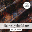 Corroded Metal Rust Texture Seamless Pattern Grunge Background Design Digital Print Fabric by the Metre UK Sewing Quilting Textile