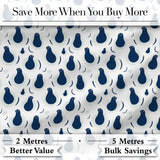 Dark Moody Seal Portraits Dramatic Ocean Art Seamless Pattern Digital Print Fabric by the Metre UK Sewing Quilting Textile