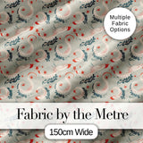 Elegant Koi Fish and Floral Swirl Pattern in Soft Tones Seamless Pattern Digital Print Fabric by the Metre UK Sewing Quilting Textile