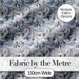 Abstract Grey Marble Swirl Pattern with Fluid Flowing Texture Seamless Design Digital Print Fabric by the Metre UK Sewing Quilting Textile