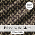 Vintage Buddha Meditation Pattern Dark Background Seamless Design Digital Print Fabric by the Metre UK Sewing Quilting Textile