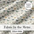 Soft Watercolor Butterflies with Neutral Tones Seamless Pattern Digital Print Fabric by the Metre UK Sewing Quilting Textile