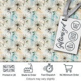 Minimal Neutral Botanical Flower Watercolor Seamless Pattern Digital Print Fabric by the Metre UK Sewing Quilting Textile