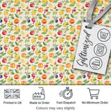 Soft Watercolor Apple Lemon Berry Fruit Seamless Pattern Digital Print Fabric by the Metre UK Sewing Quilting Textile