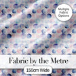 Pastel Watercolor Polka Dot Circles Seamless Pattern Digital Print Fabric by the Metre UK Sewing Quilting Textile