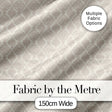 Classic Ornamental Teardrop Damask Beige Seamless Pattern Digital Print Fabric by the Metre UK Sewing Quilting Textile