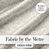 Elegant Birds and Branches Toile Style Seamless Pattern Digital Print Fabric by the Metre UK Sewing Quilting Textile