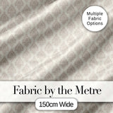 Classic Beige Ornamental Damask Motif Seamless Pattern Digital Print Fabric by the Metre UK Sewing Quilting Textile