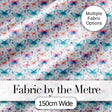 Pastel Butterfly Soft Color Dreamy Seamless Pattern Digital Print Fabric by the Metre UK Sewing Quilting Textile