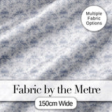 Elegant Soft Grey Damask Floral Ornamental Seamless Pattern Digital Print Fabric by the Metre UK Sewing Quilting Textile