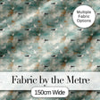 Vintage Style Seagulls on Textured Coastal Background Seamless Pattern Digital Print Fabric by the Metre UK Sewing Quilting Textile