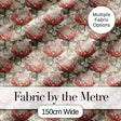 Elegant Pink Protea Floral Botanical Seamless Pattern Digital Print Fabric by the Metre UK Sewing Quilting Textile