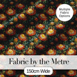 Vibrant Yellow and Red Protea Floral Seamless Pattern Digital Print Fabric by the Metre UK Sewing Quilting Textile
