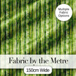 Lush Green Bamboo Forest Watercolor Style Seamless Pattern Digital Print Fabric by the Metre UK Sewing Quilting Textile